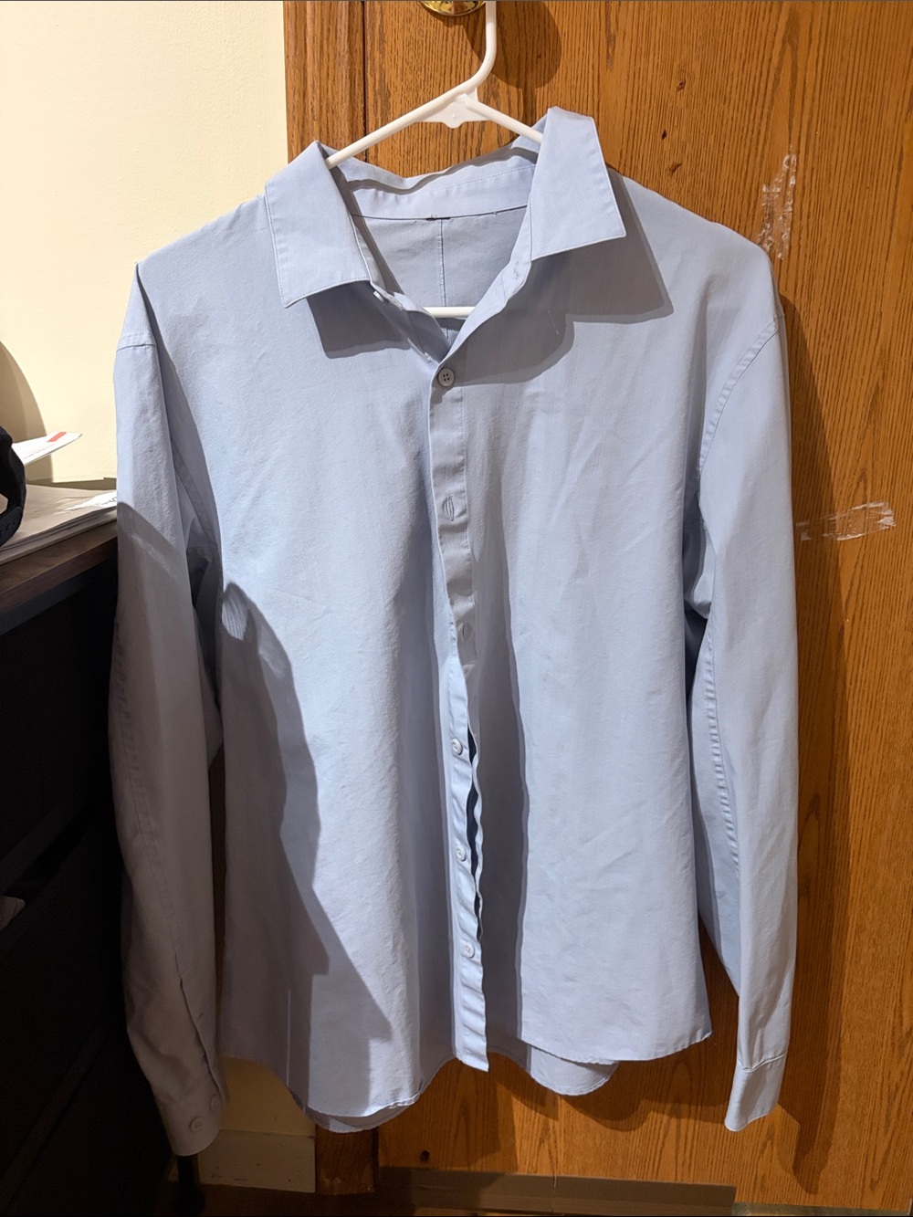 Light Blue Button-Up Shirt